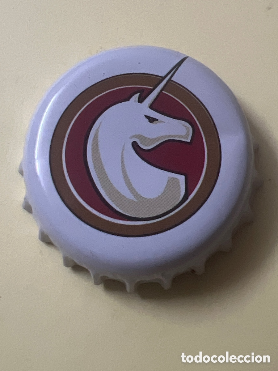 Coleccionismo de cervezas: T4/X17/H3. CHAPA CERVEZA - France Capsule Bi&egrave;re Beer Crown Cap Brasserie Licorne 67 Saverne