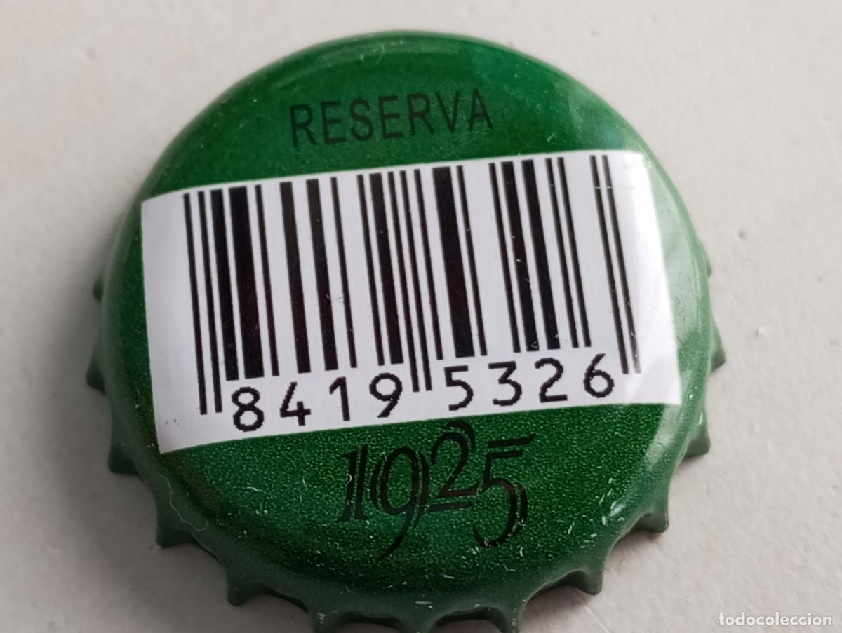 Coleccionismo de cervezas: Chapa tap&oacute;n corona de la cerveza espa&ntilde;ola ALHAMBRA RESERVA 1925