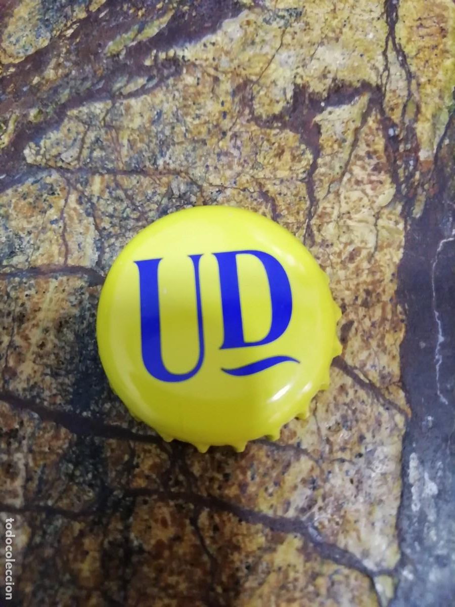 Coleccionismo de cervezas: CHAPA CERVEZA UNI&Oacute;N DEPORTIVA LAS PALMAS.