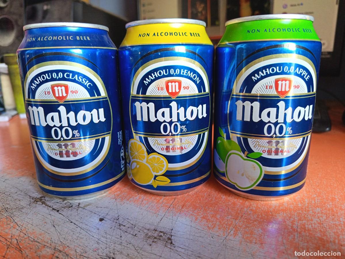 Coleccionismo de cervezas: Latas cerveza Mahou 0'0 que se exportaron a pa&iacute;ses arabes