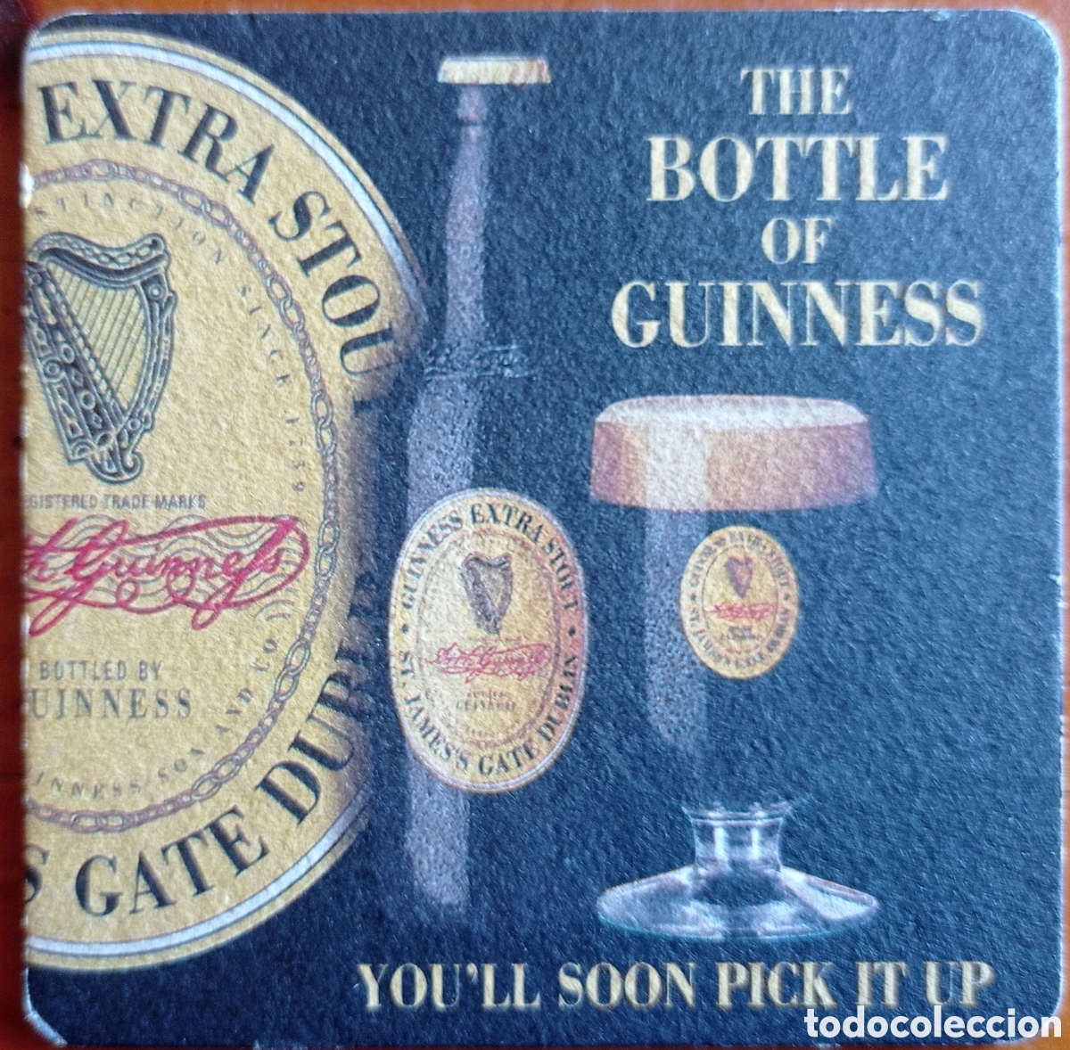 Coleccionismo de cervezas: POSAVASO CERVEZA GUINNESS