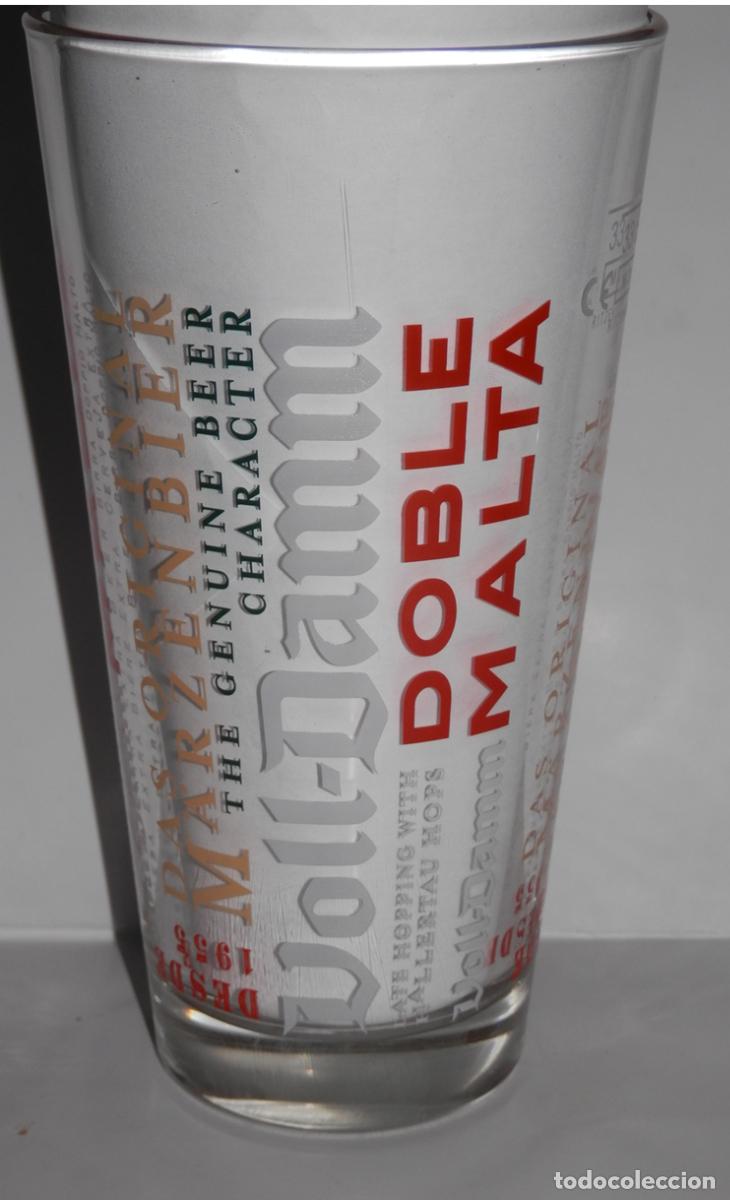 Coleccionismo de cervezas: VASO DE LA CERVEZA VOLL-DAMM