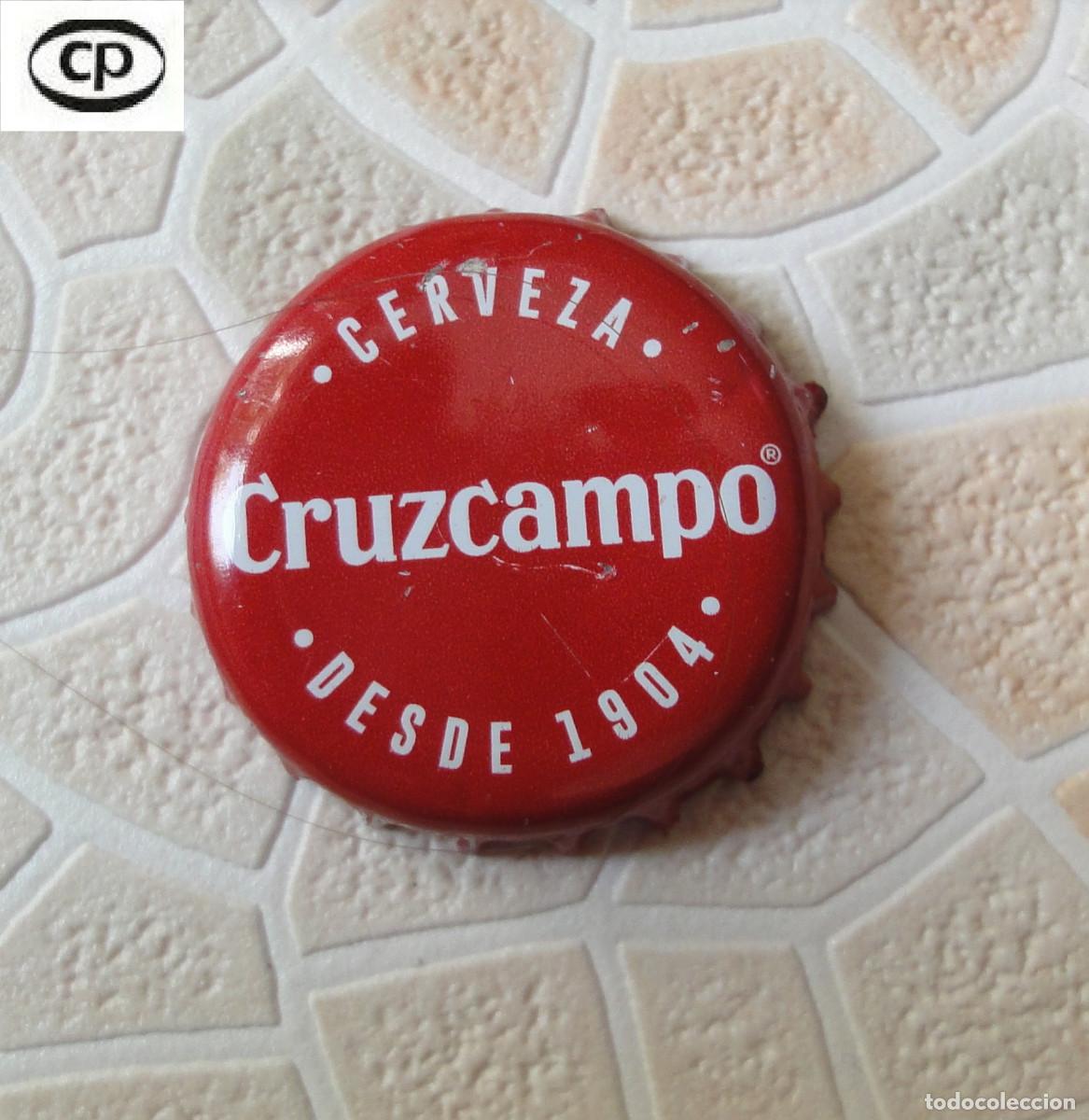Coleccionismo de cervezas: CHAPAS TAPON CORONA CHAPA CERVEZA CRUZCAMPO
