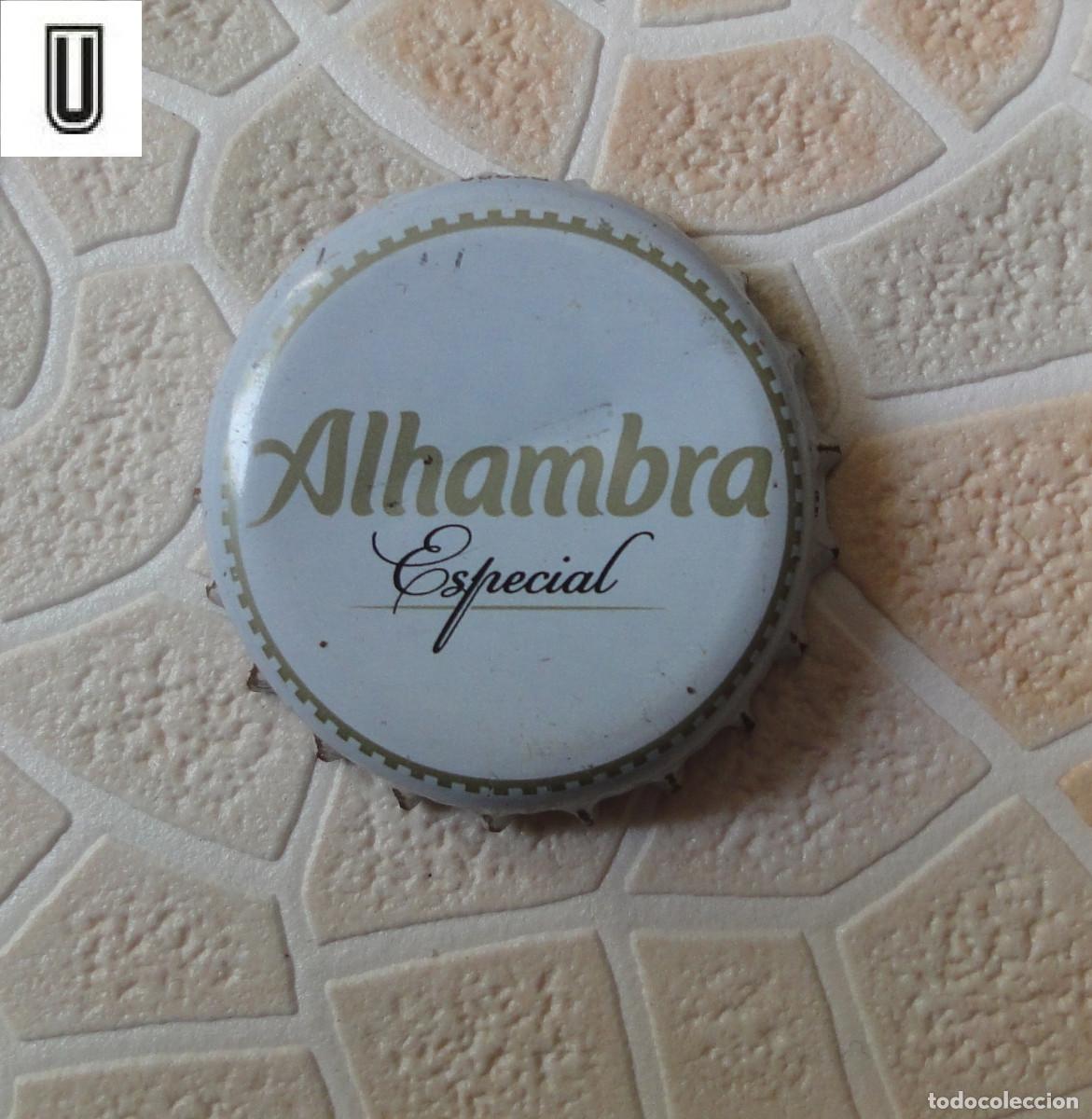 Coleccionismo de cervezas: CHAPAS TAPON CORONA CHAPA CERVEZA ALHAMBRA ESPECIAL
