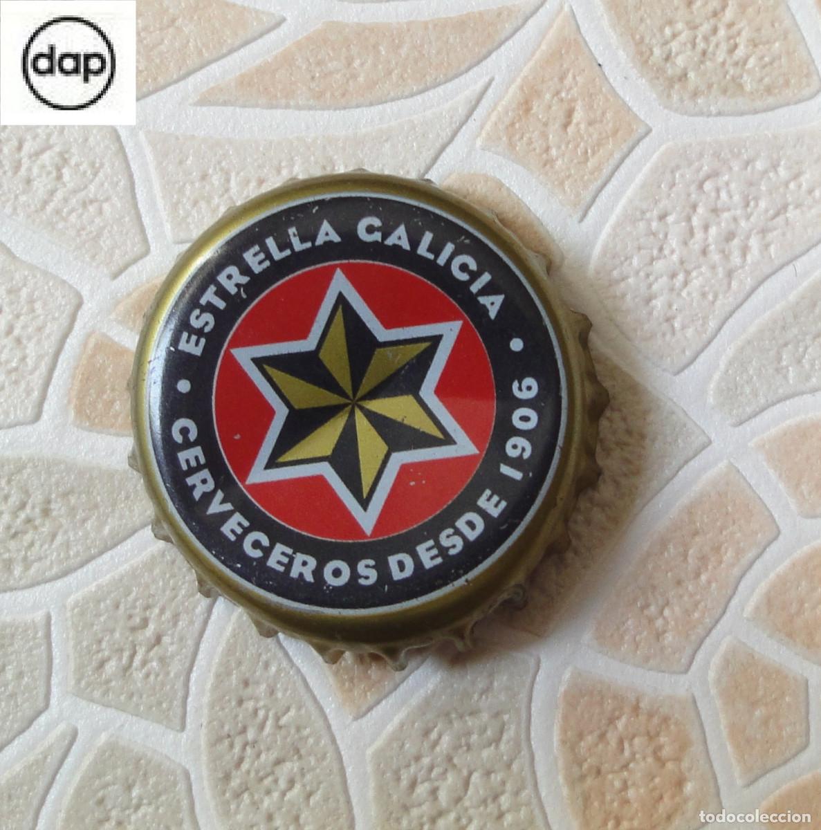 Coleccionismo de cervezas: CHAPAS TAPON CORONA CHAPA CERVEZA ESTRELLA GALICIA