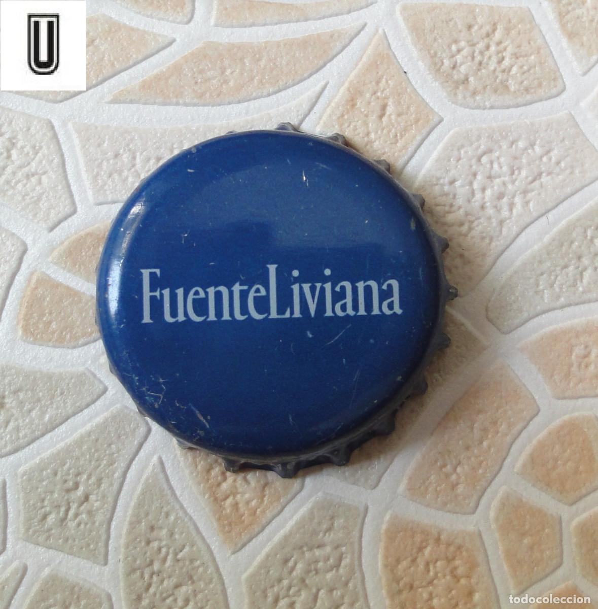 Coleccionismo de cervezas: CHAPAS TAPON CORONA CHAPA AGUA FUENTE LIVIANA