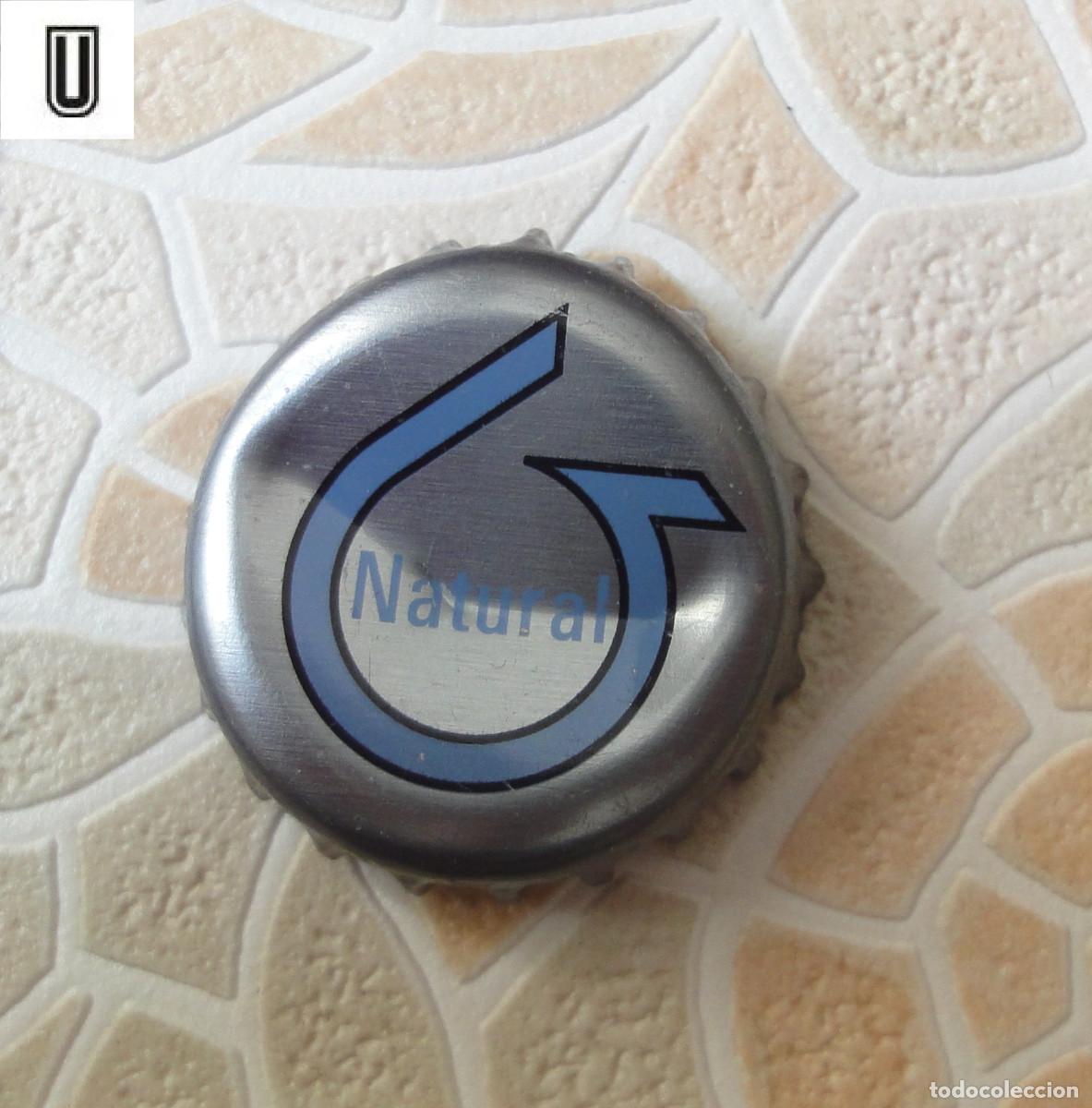 Coleccionismo de cervezas: CHAPAS TAPON CORONA CHAPA AGUA MINERAL NATURAL