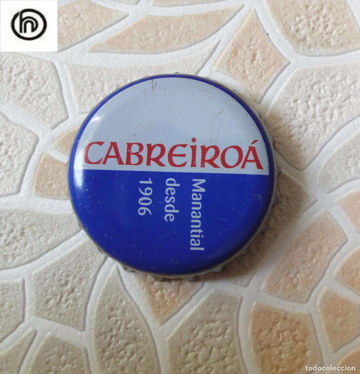 Coleccionismo de cervezas: CHAPAS TAPON CORONA CHAPA AGUA CABREIROA