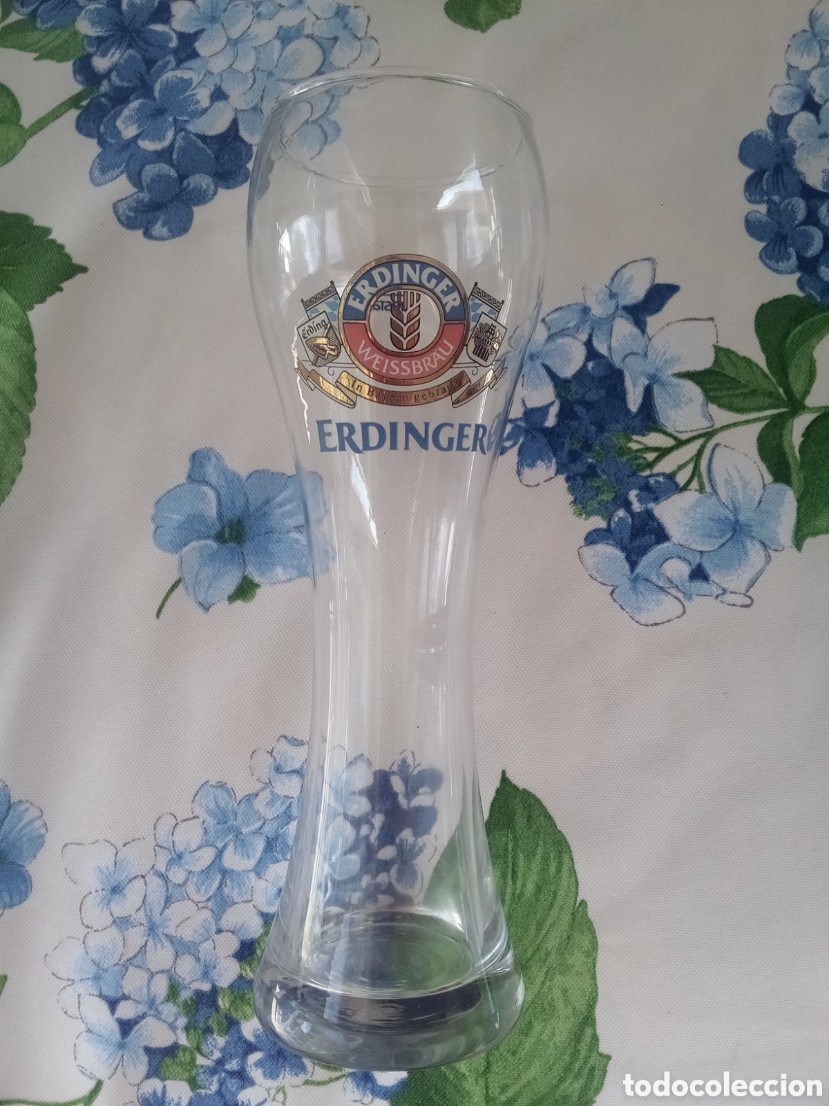 Coleccionismo de cervezas: VASO CERVEZA ERDINGER WEISSBRAU