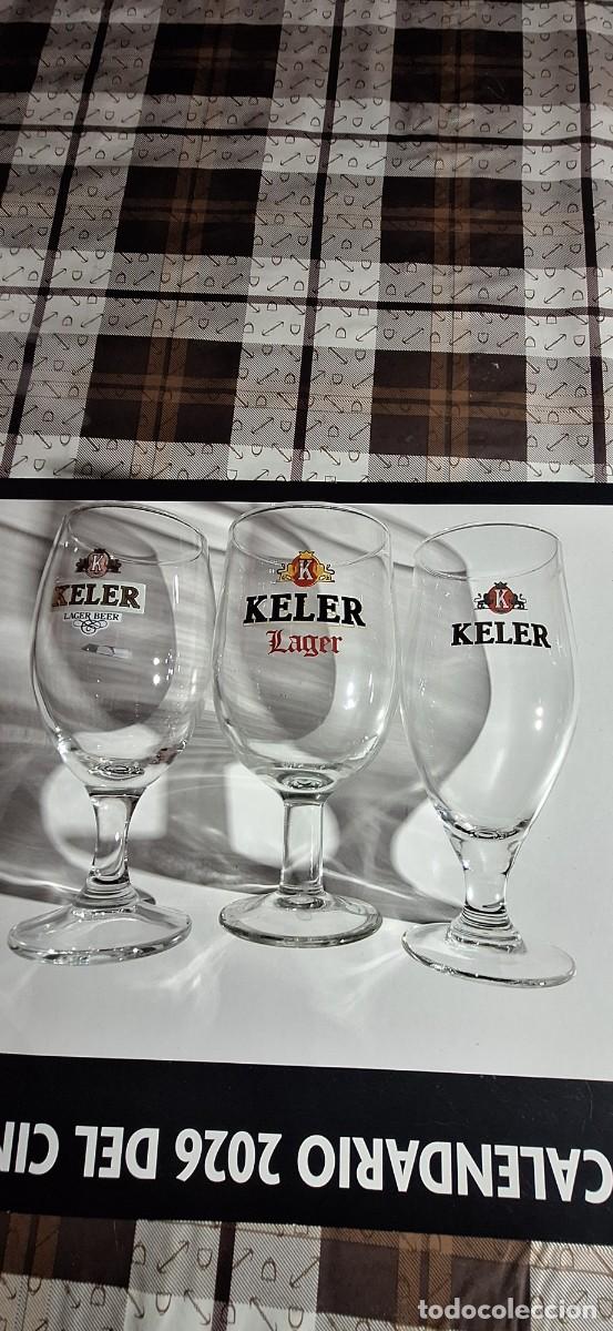 Coleccionismo de cervezas: Copas de cerveza Keler - Foto 1