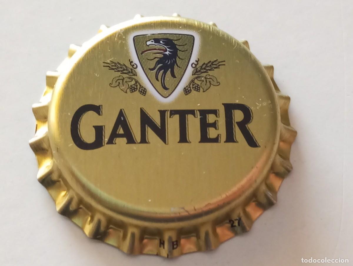 Coleccionismo de cervezas: Chapa tap&oacute;n corona NUEVO de la cerveza alemana GANTER