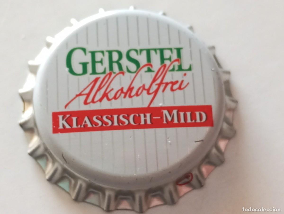 Coleccionismo de cervezas: Chapa tap&oacute;n corona NUEVO de la cerveza alemana GERSTEL ALKOHOLFREI KLASSISCH-MILD