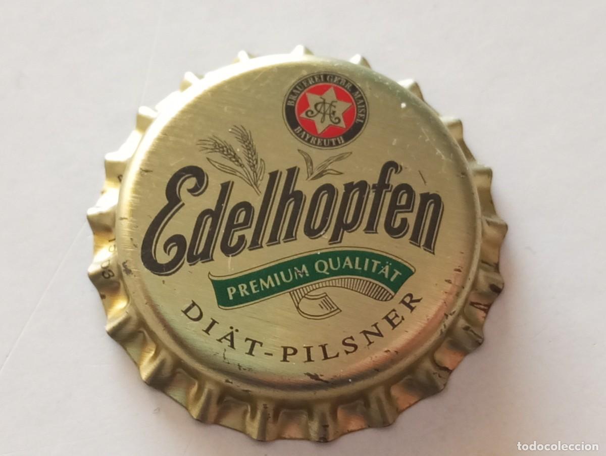 Coleccionismo de cervezas: Chapa tap&oacute;n corona NUEVO de la cerveza alemana MAISEL EDELHOPFEN DI&uml;ST-PILSNER PREMIUM QUALIT&Auml;T