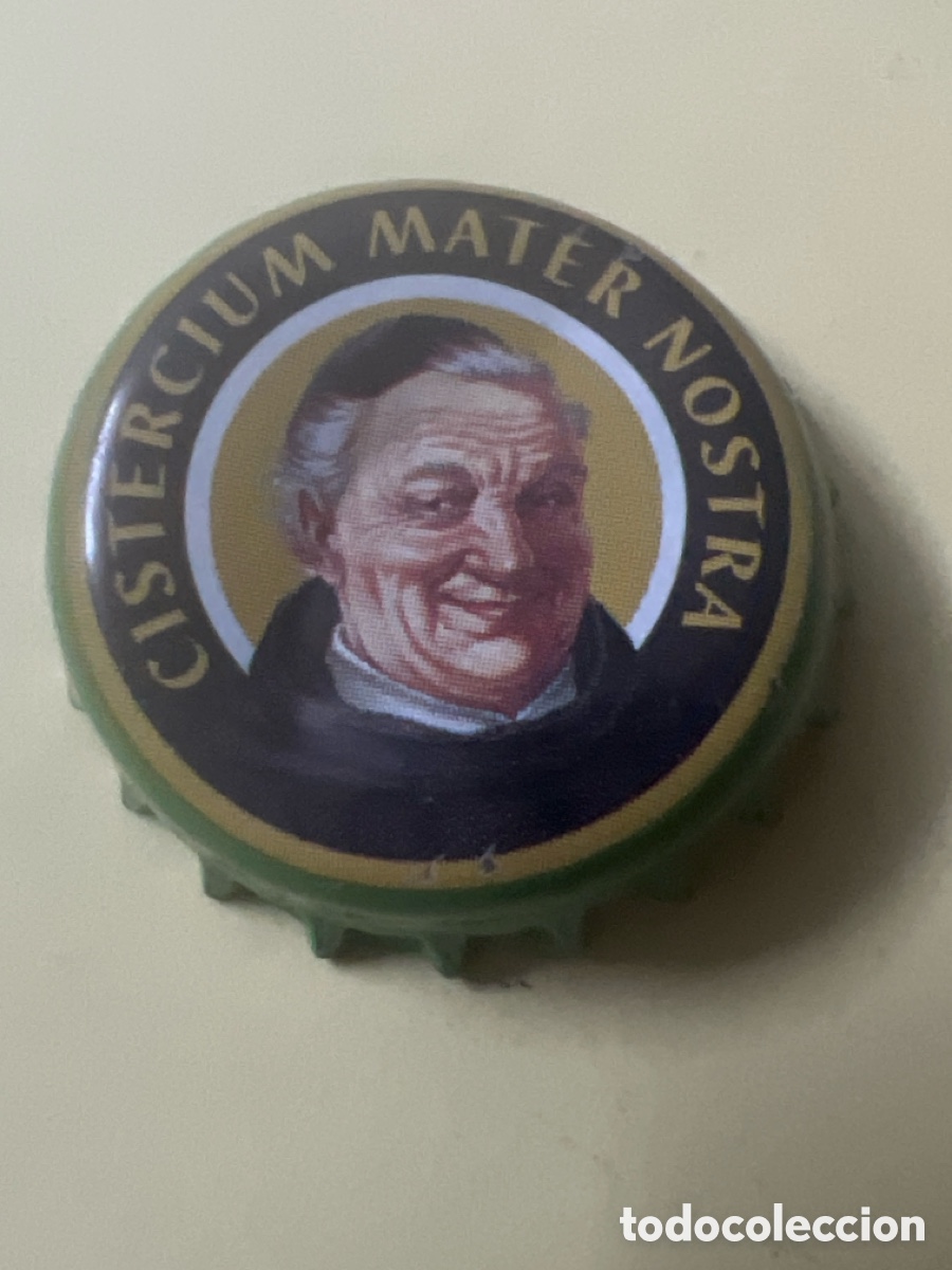 Coleccionismo de cervezas: T4/X16/A7/4. TAPON CORONA CROWN CAPS CHAPA DE CERVEZA CISTERCIUM MATER NOSTRA