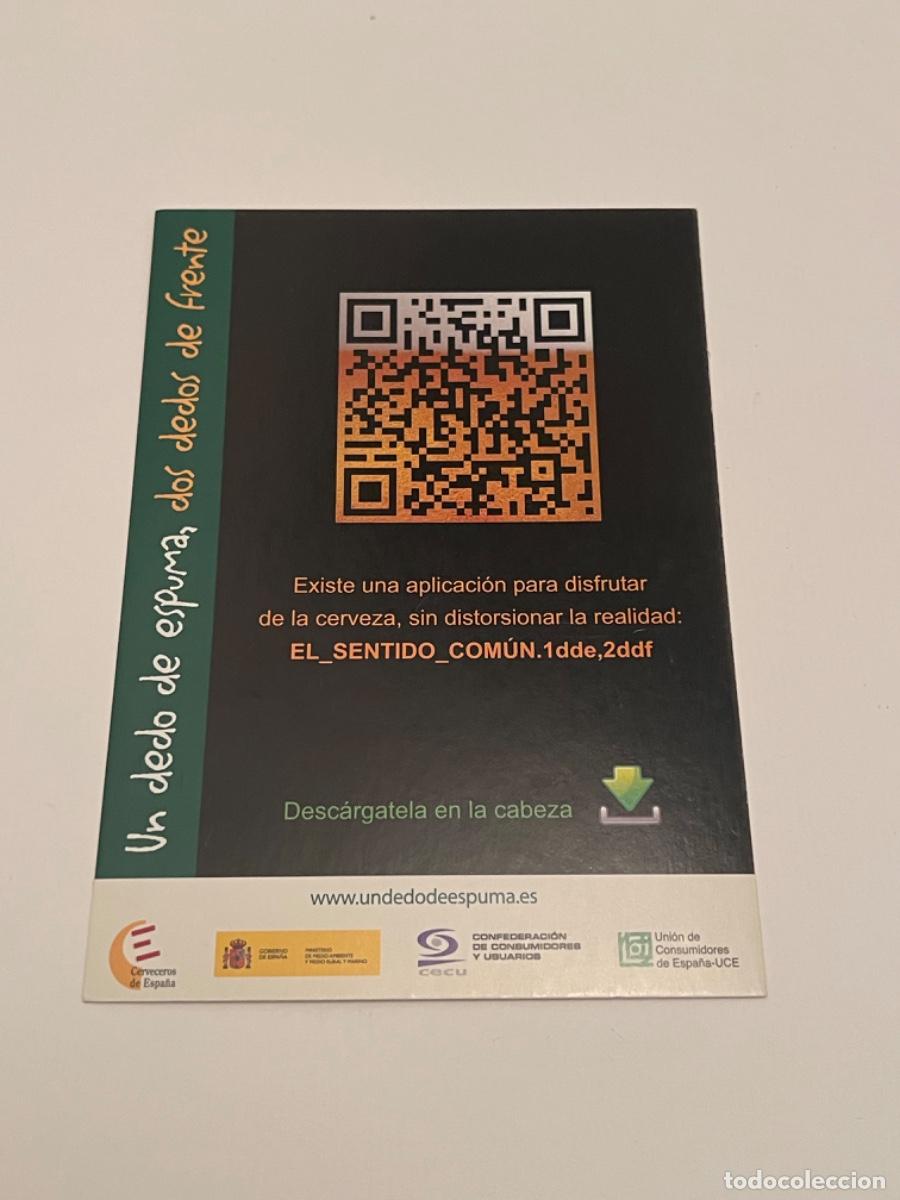 Coleccionismo de cervezas: Postal de cerveza CERVECEROS DE ESPA&Ntilde;A