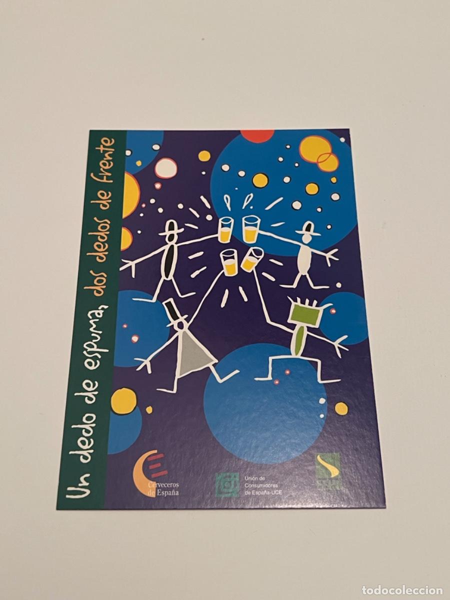 Coleccionismo de cervezas: Postal de cerveza CERVECEROS DE ESPA&Ntilde;A