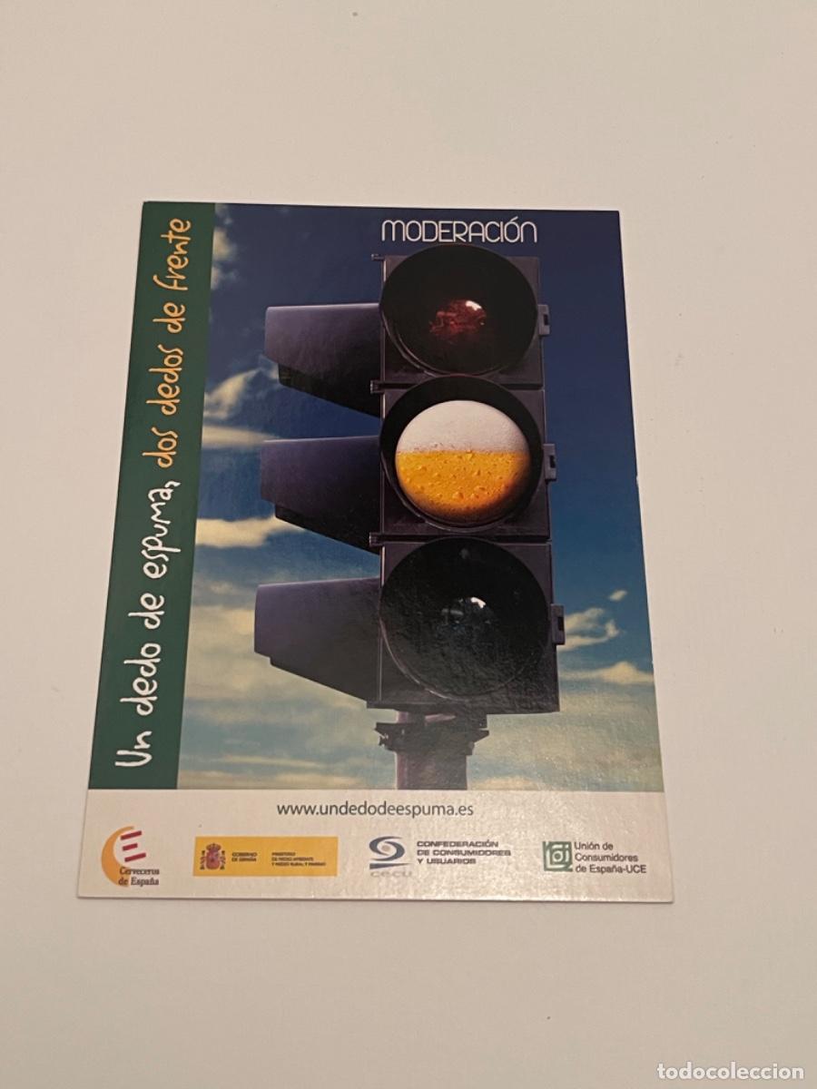 Coleccionismo de cervezas: Postal de cerveza CERVECEROS DE ESPA&Ntilde;A