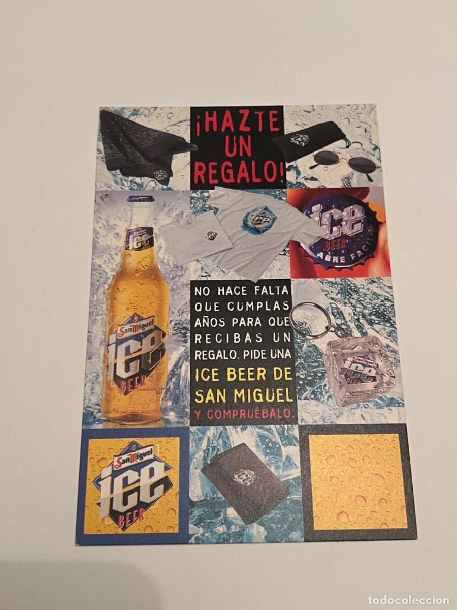 Coleccionismo de cervezas: Postal de cerveza SAN MIGUEL