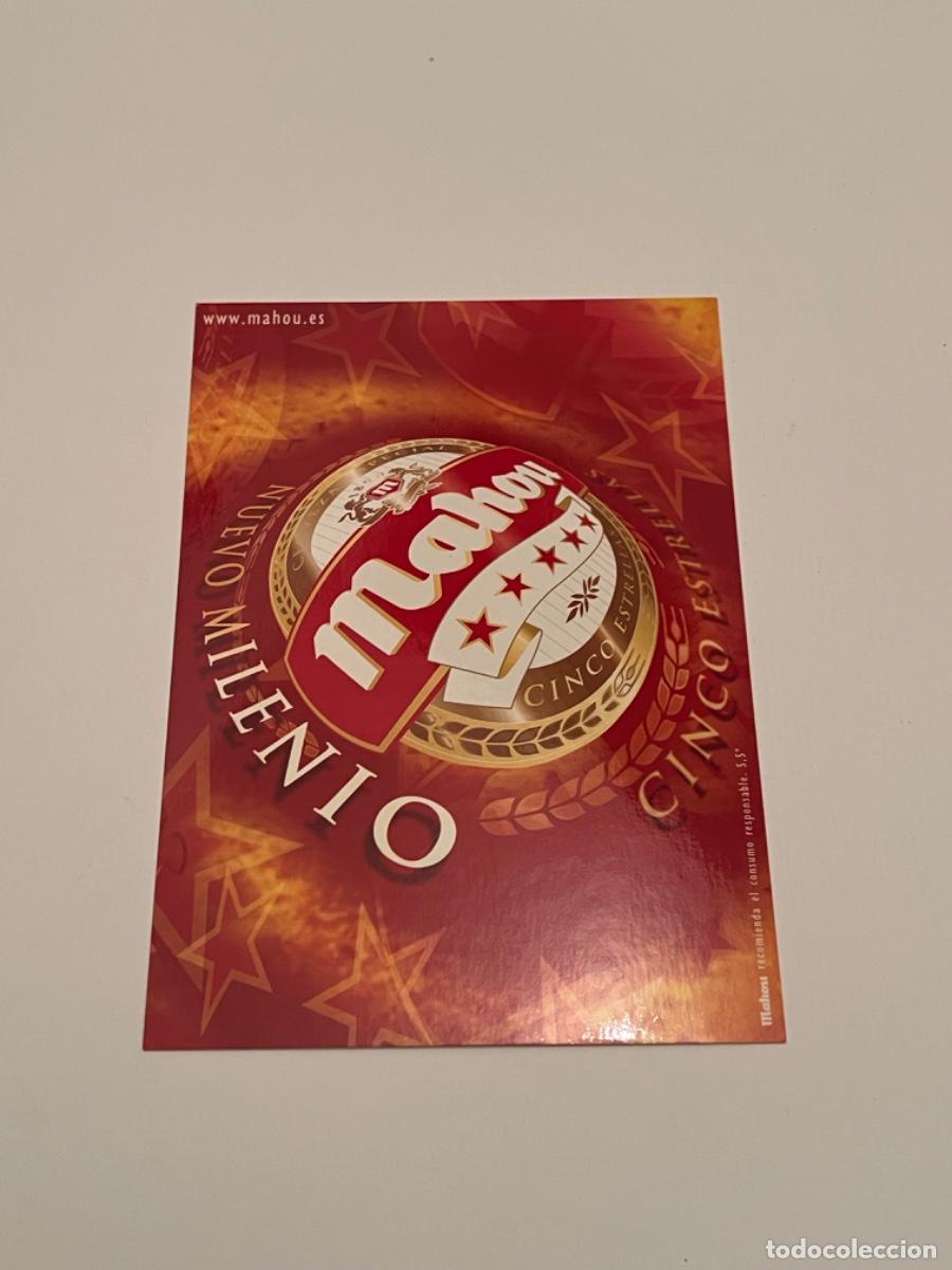 Coleccionismo de cervezas: Postal de cerveza MAHOU