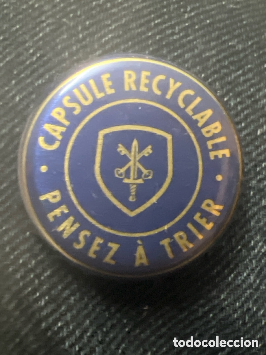 Colecionismo de cervejas: T4/X30/2. CHAPA CERVEZA - Affligem Capsule Recyclable