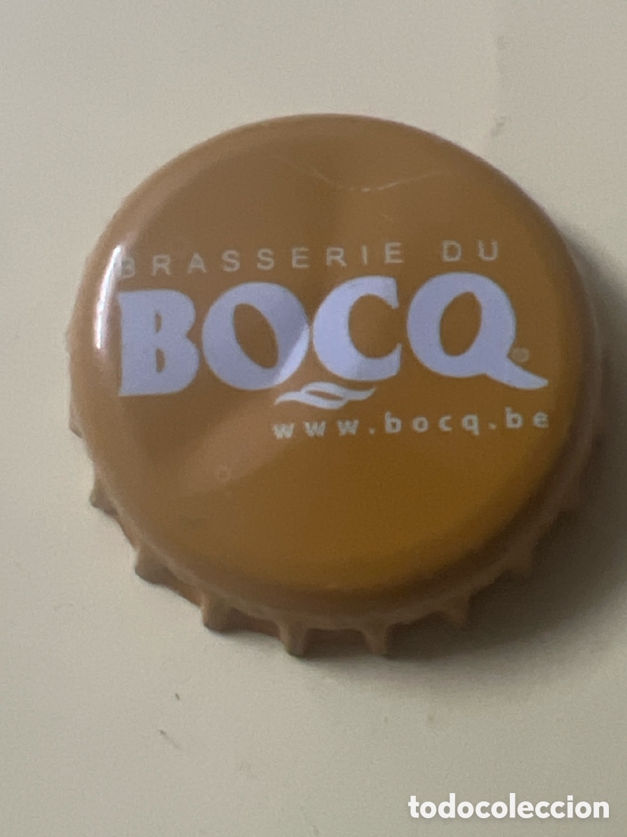 Coleccionismo de cervezas: T4/X30/30. TAPON CORONA CAPSULA CHAPA CERVEZA BOCQ (B&Eacute;LGICA)