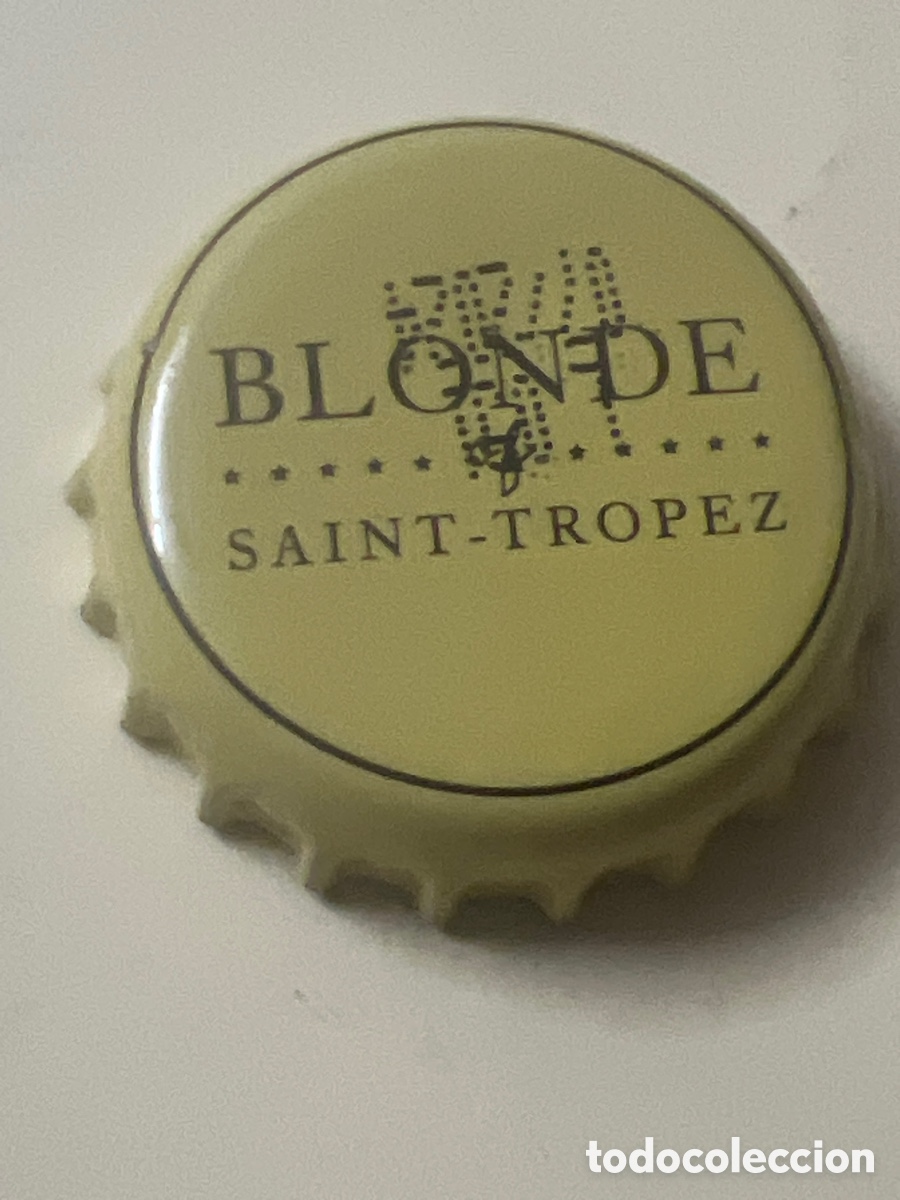 Coleccionismo de cervezas: T4/X30/41. TAPON CORONA CHAPA BEER BOTTLE CAP KRONKORKEN TAPPI SAINT TROPEZ - FRANCIA