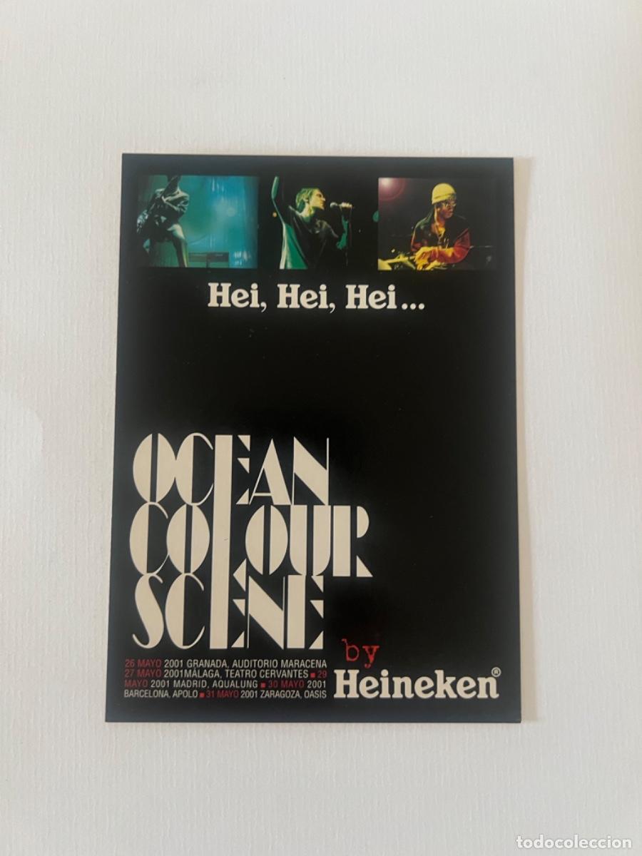 Coleccionismo de cervezas: Postal cerveza HEINEKEN OCEAN COLOUR SCENE