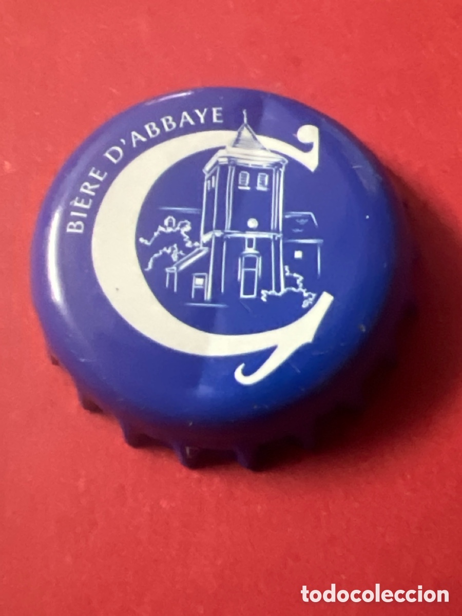 Coleccionismo de cervezas: Q156. CHAPA CERVEZA - BIERE D&rsquo;ABBAYE
