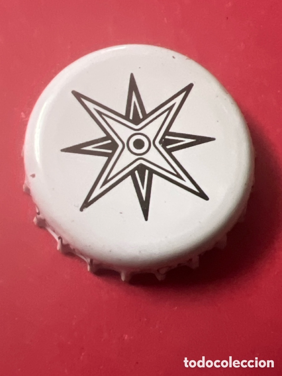 Coleccionismo de cervezas: Q382. Chapa tap&oacute;n corona de la cerveza espa&ntilde;ola N&Oacute;MADA BREWING