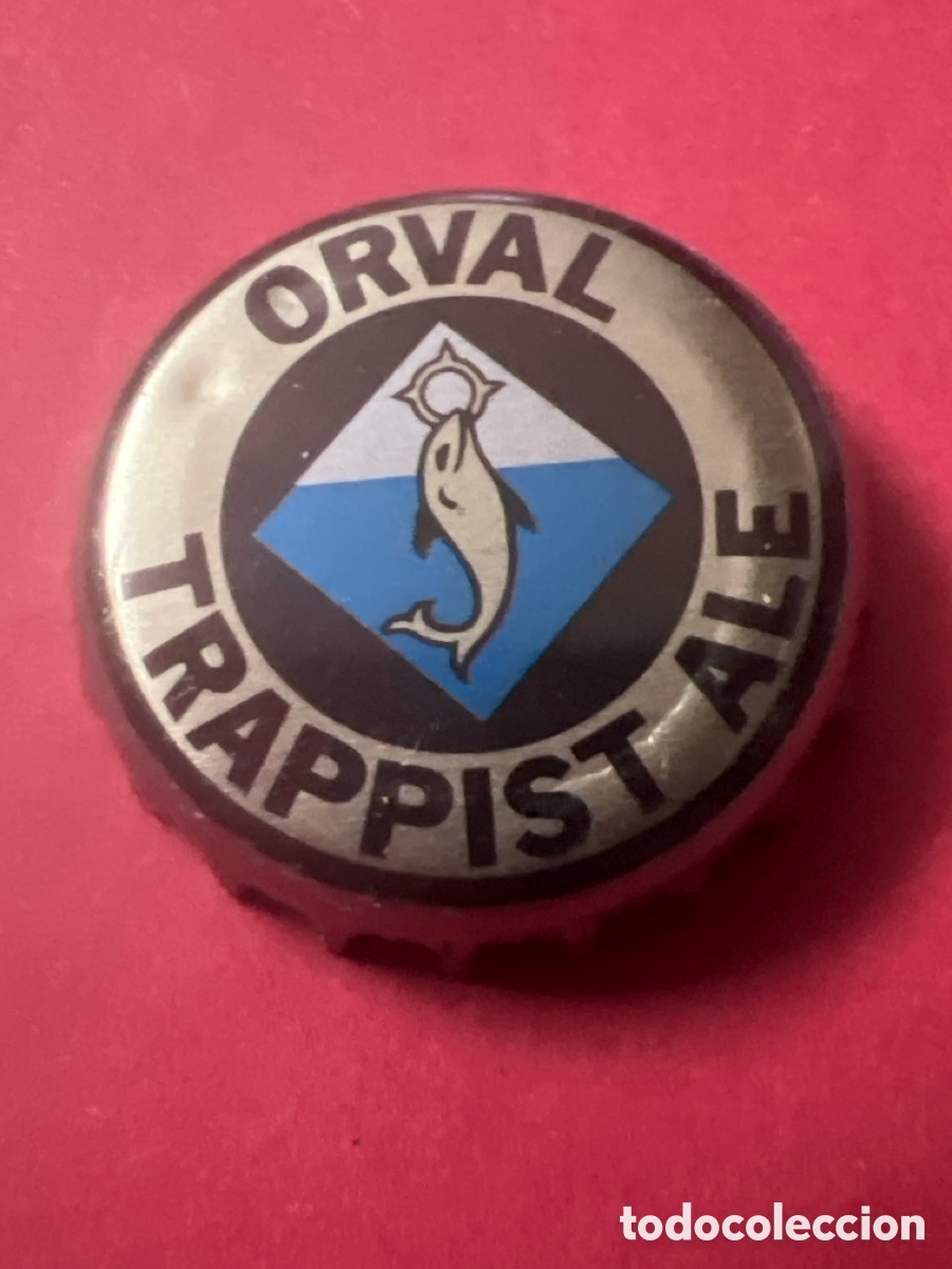 Coleccionismo de cervezas: Q392. CHAPA DE CERVEZA BELGA ORVAL TRAPPIST ALE --- B&Eacute;LGICA