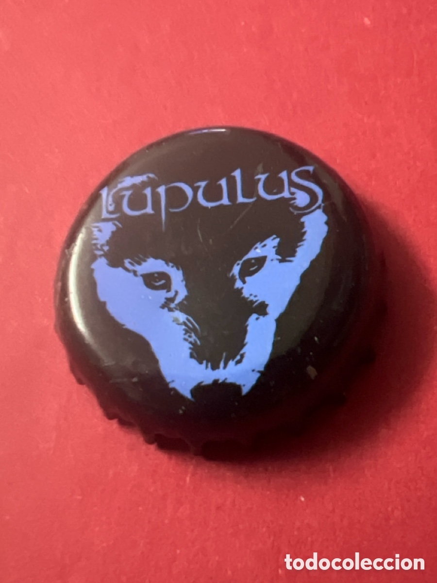 Coleccionismo de cervezas: Q401. Chapa Cerveza Lupulus Brune