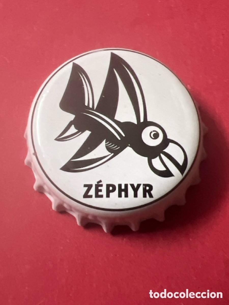 Coleccionismo de cervezas: E362. CHAPA CERVEZA - Capsule de Bi&egrave;re Z&eacute;phyr