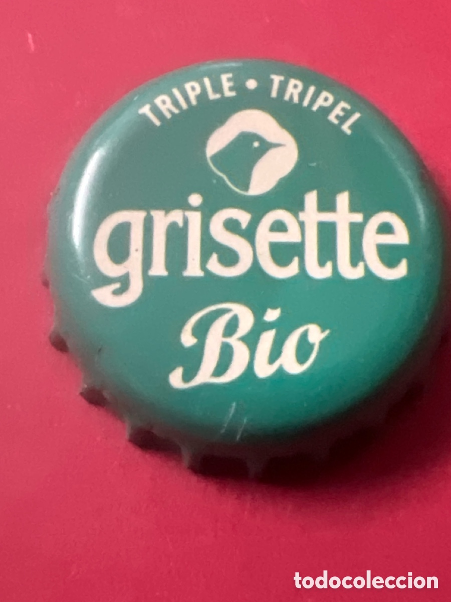 Coleccionismo de cervezas: H321. CHAPA CERVEZA - ST FEUILLIEN GRISETTE BIO