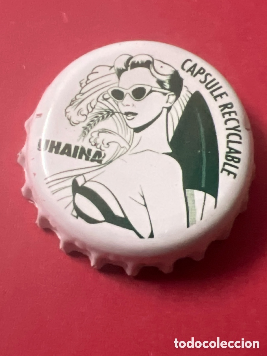 Coleccionismo de cervezas: B707. CHAPA CERVEZA - UHAINA FRANCE BEER * CROWN FRENCH BEER BOTTLE CAP * FOR COLLECTOR