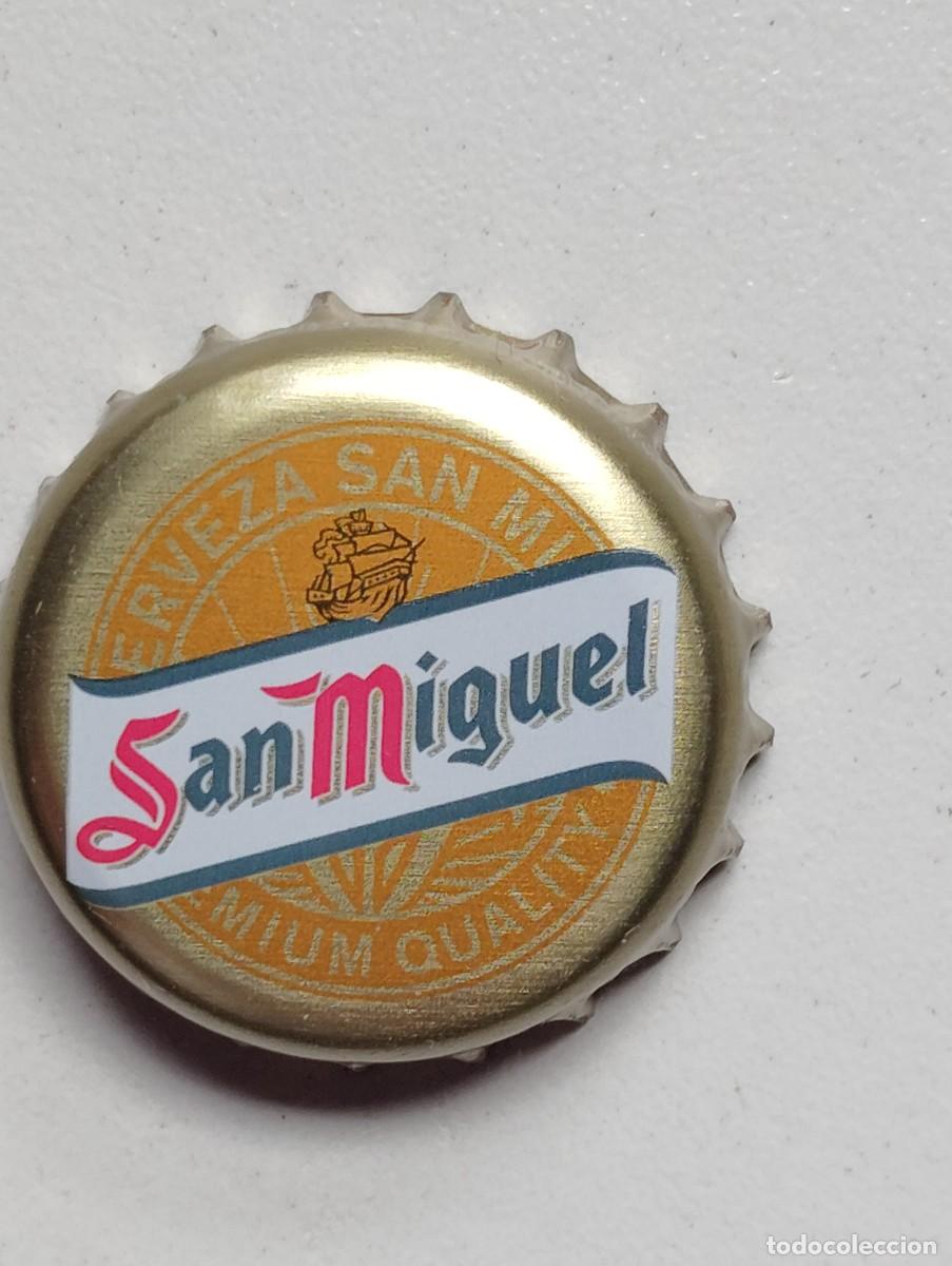 Coleccionismo de cervezas: TAPON CORNA CERVEZA ESPA&Ntilde;A SAN MIGUEL (dap) R1902. USADO.