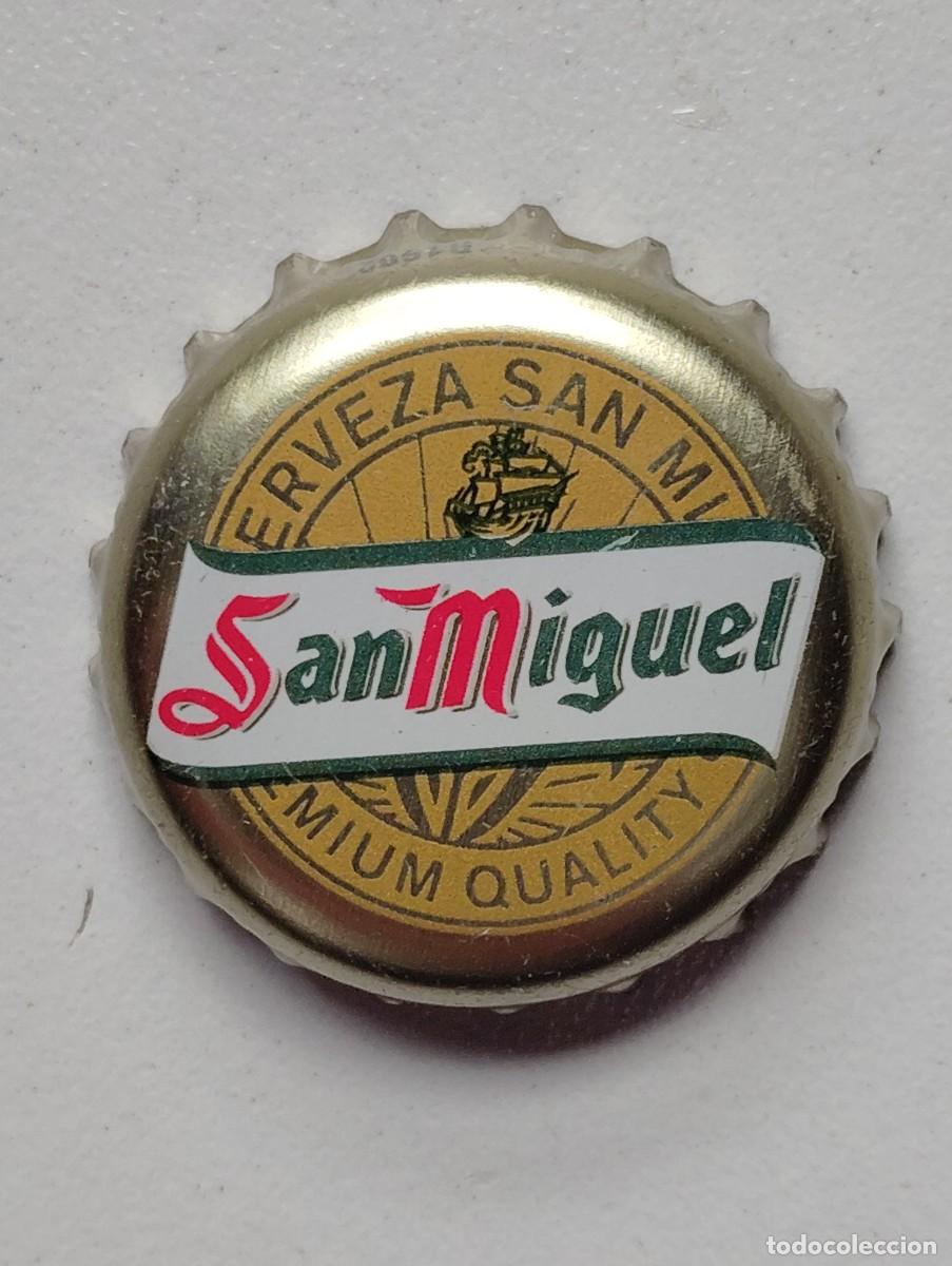 Coleccionismo de cervezas: TAPON CORNA CERVEZA ESPA&Ntilde;A SAN MIGUEL (TCI) R1902. USADO.