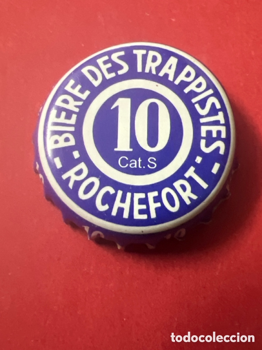 Coleccionismo de cervezas: T335. CHAPA CERVEZA BIERE DE TRAPPISTES ROCHE -10-