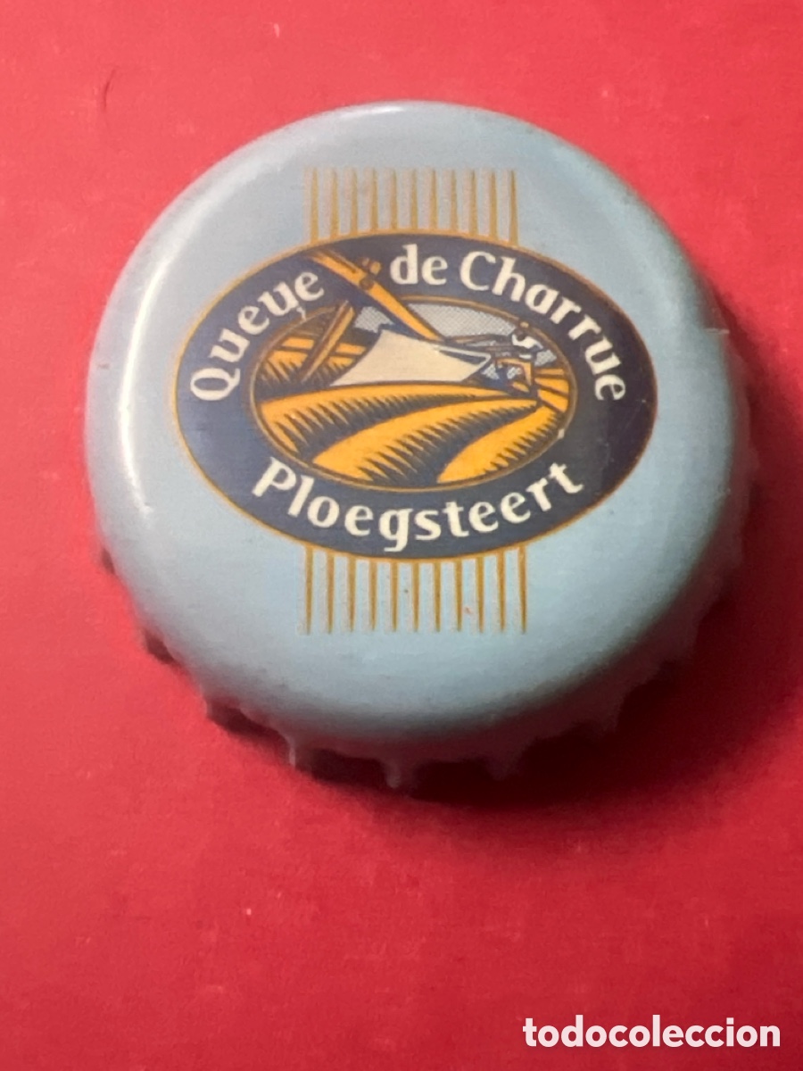 Coleccionismo de cervezas: T483. Belgica Capsule Bi&egrave;re Beer Crown Cap Queue de Charrue Ploegsteert Blonde - tap&oacute;n corona