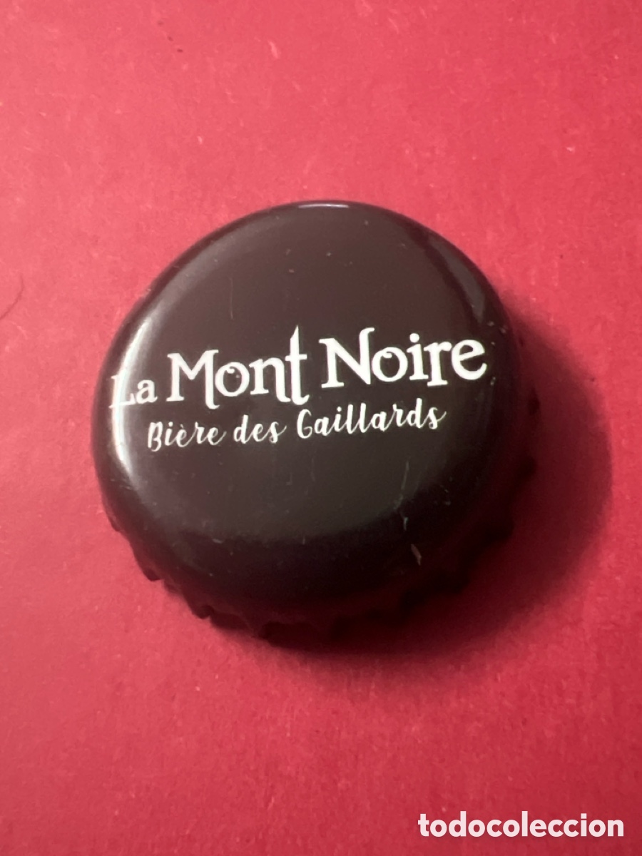 Coleccionismo de cervezas: T654. CHAPA CERVEZA - CAPSULE DE BIERE &rdquo;LA MONT NOIRE&rdquo;