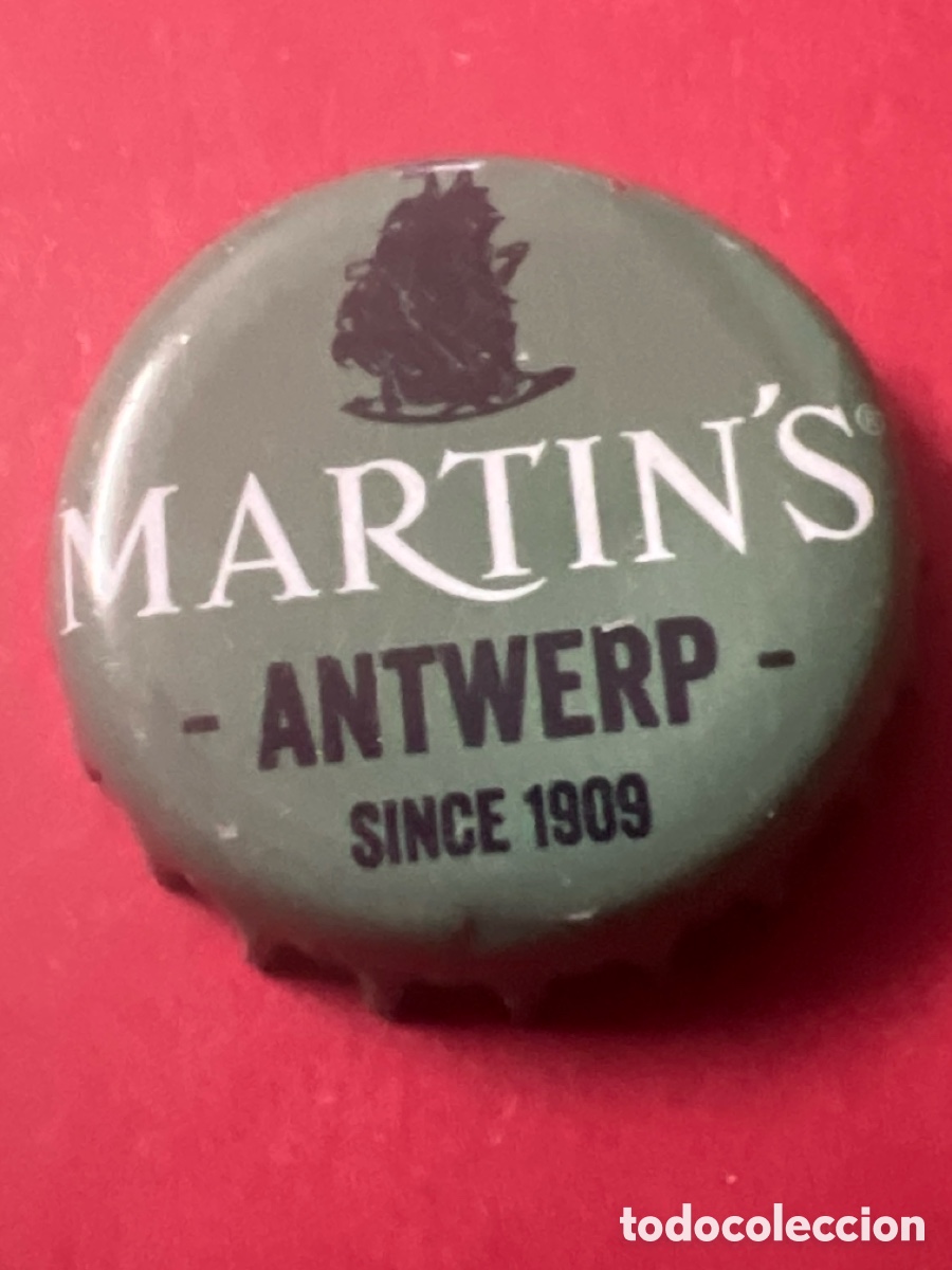Coleccionismo de cervezas: T736. Capsule Bi&egrave;re MARTIN'S Ipa White Antwerp Belgique