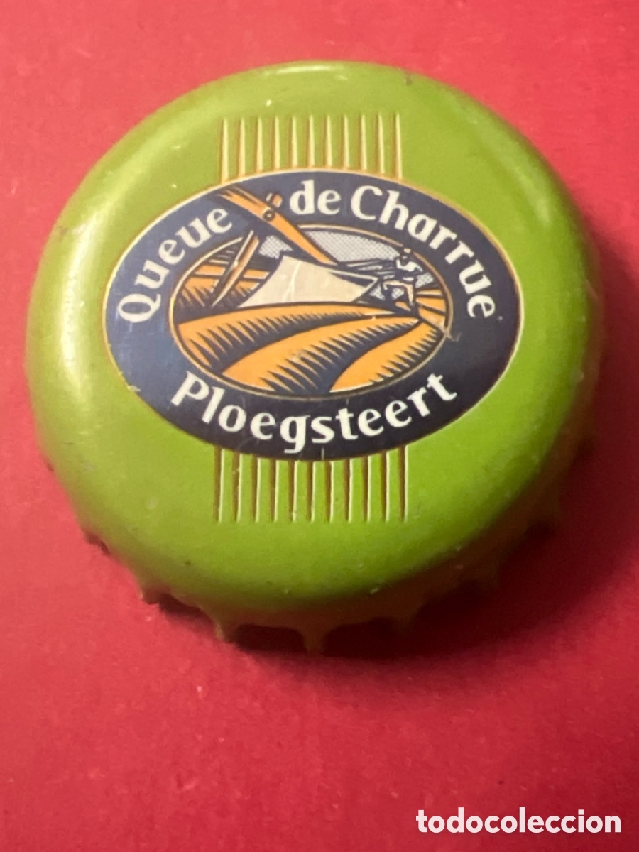 Coleccionismo de cervezas: H268. CHAPA CERVEZA - Belgica Capsule Bi&egrave;re Beer Crown Cap Queue de Charrue Ploegsteert
