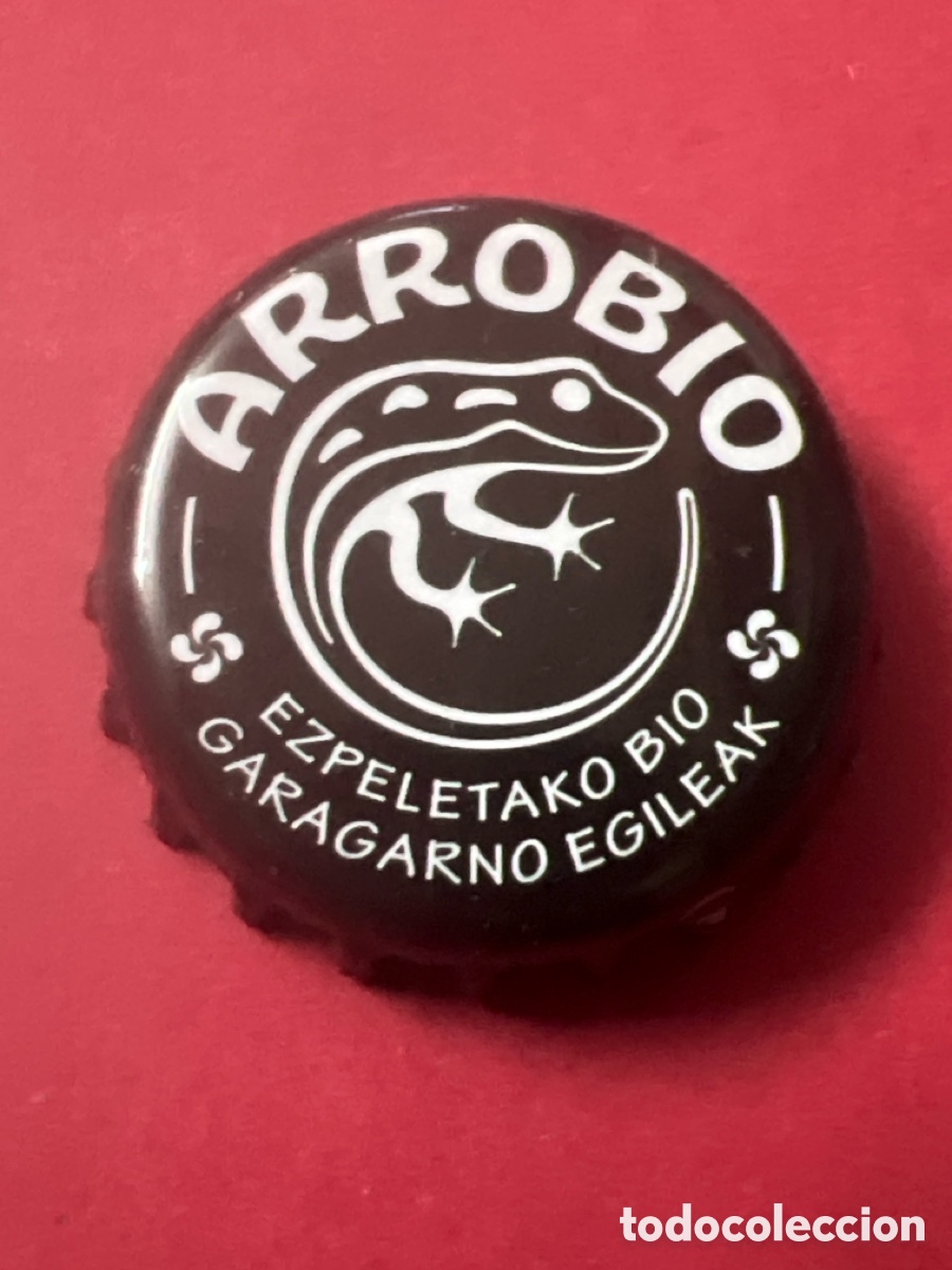 Coleccionismo de cervezas: B41. CHAPA CERVEZA - Arrobio