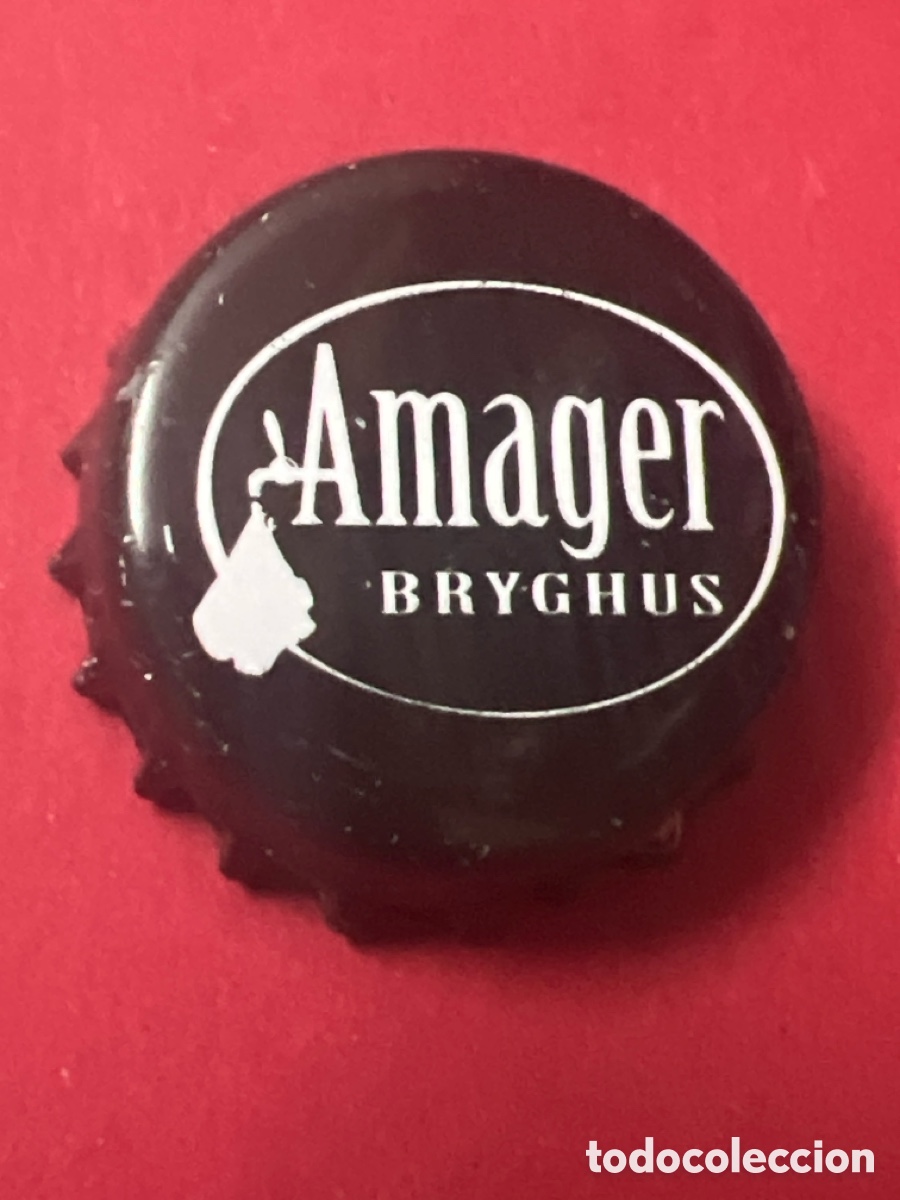 Coleccionismo de cervezas: E734. Chapa Cerveza Amager