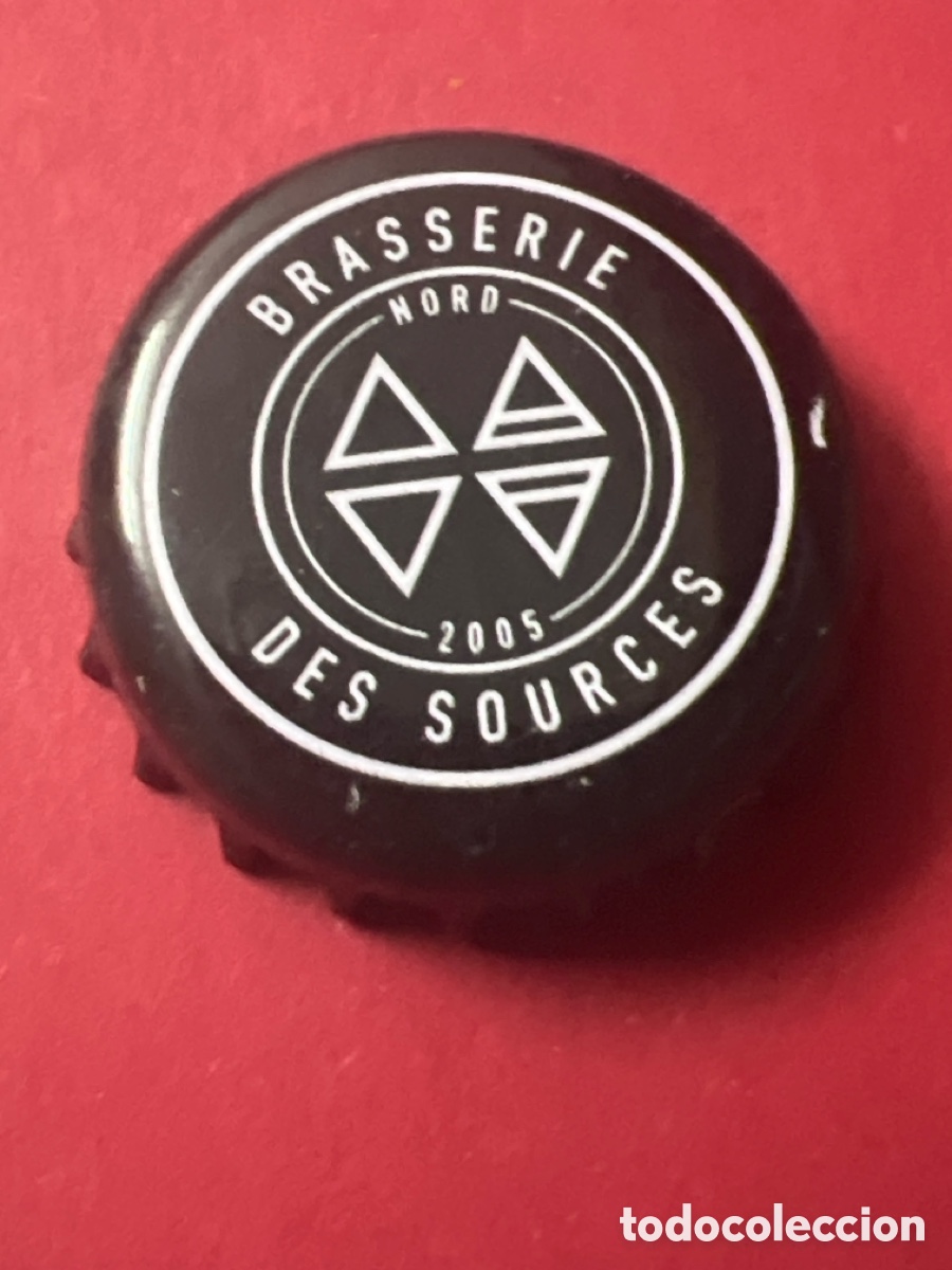 Coleccionismo de cervezas: E990. CHAPA CERVEZA - BRASSERIE DES SOURCES