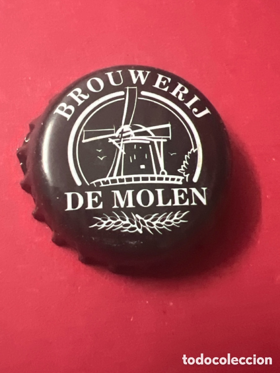 Coleccionismo de cervezas: E1058. Chapa tap&oacute;n corona de la cerveza de Pa&iacute;ses Bajos BROUWERIJ DE MOLEN