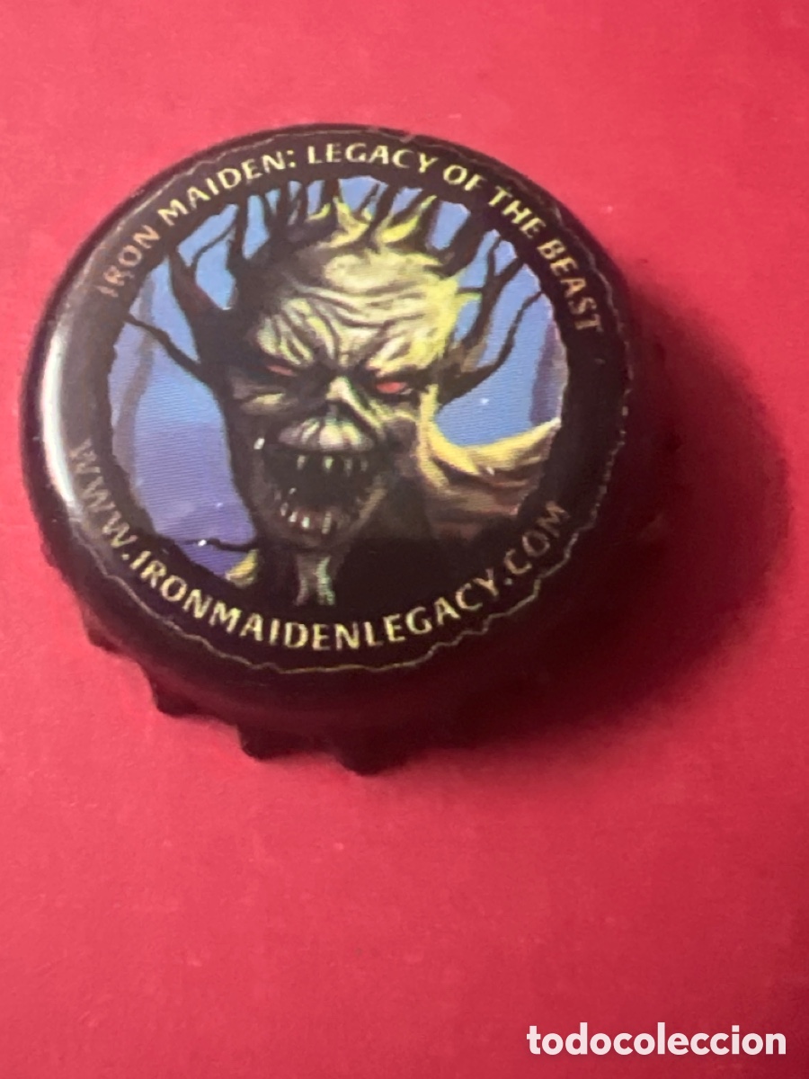 Coleccionismo de cervezas: E1079. TAPON CORONA CAPSULA CHAPA CERVEZA IRON MAIDEN