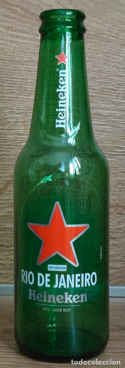 Sammeln von Brauereiartikeln: BOTELLA VAC&Iacute;A DE HEINEKEN 25 CL. (City Edition) &middot; R&iacute;o de Janeiro