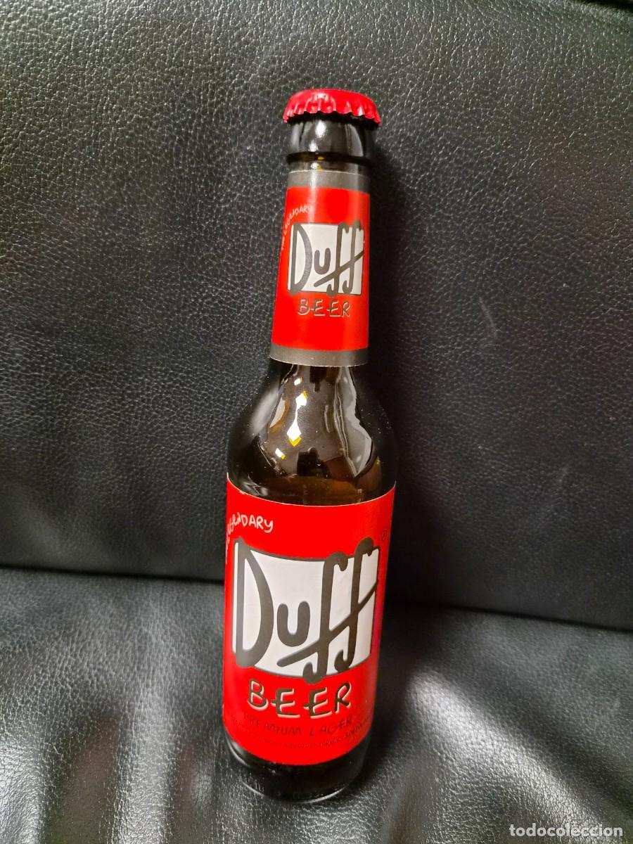 Coleccionismo de cervezas: BOTELLA CERVEZA VACIA DUFF