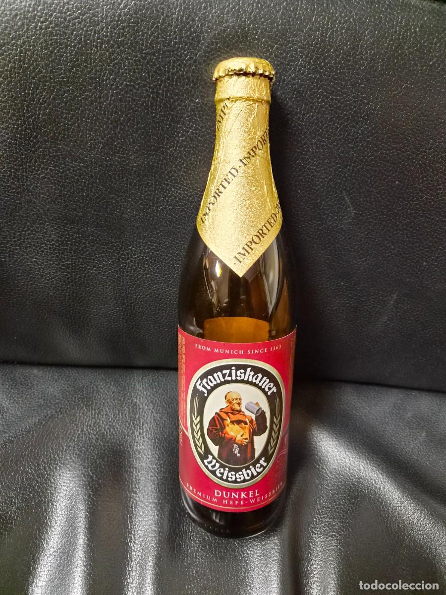 Coleccionismo de cervezas: BOTELLA CERVEZA VACIA FRANZISHANER WEISBIER DUNKEL