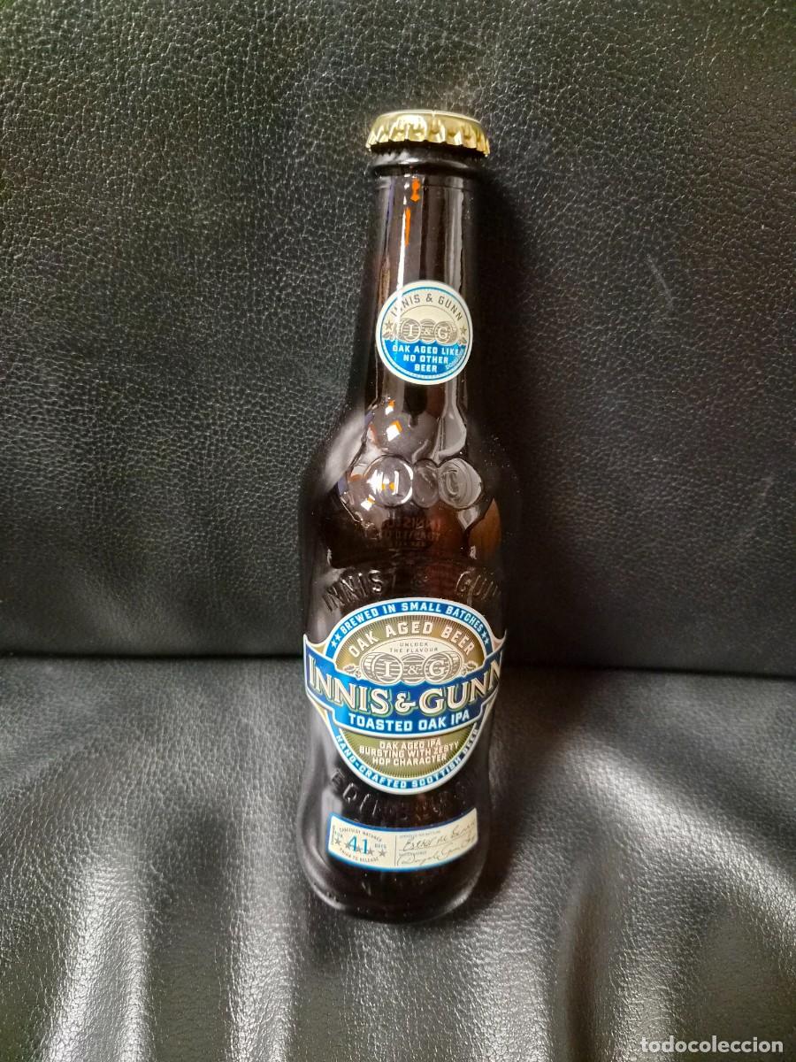 Coleccionismo de cervezas: BOTELLA CERVEZA VACIA INNIS & GUNN OAK AGED BEER TOASTED